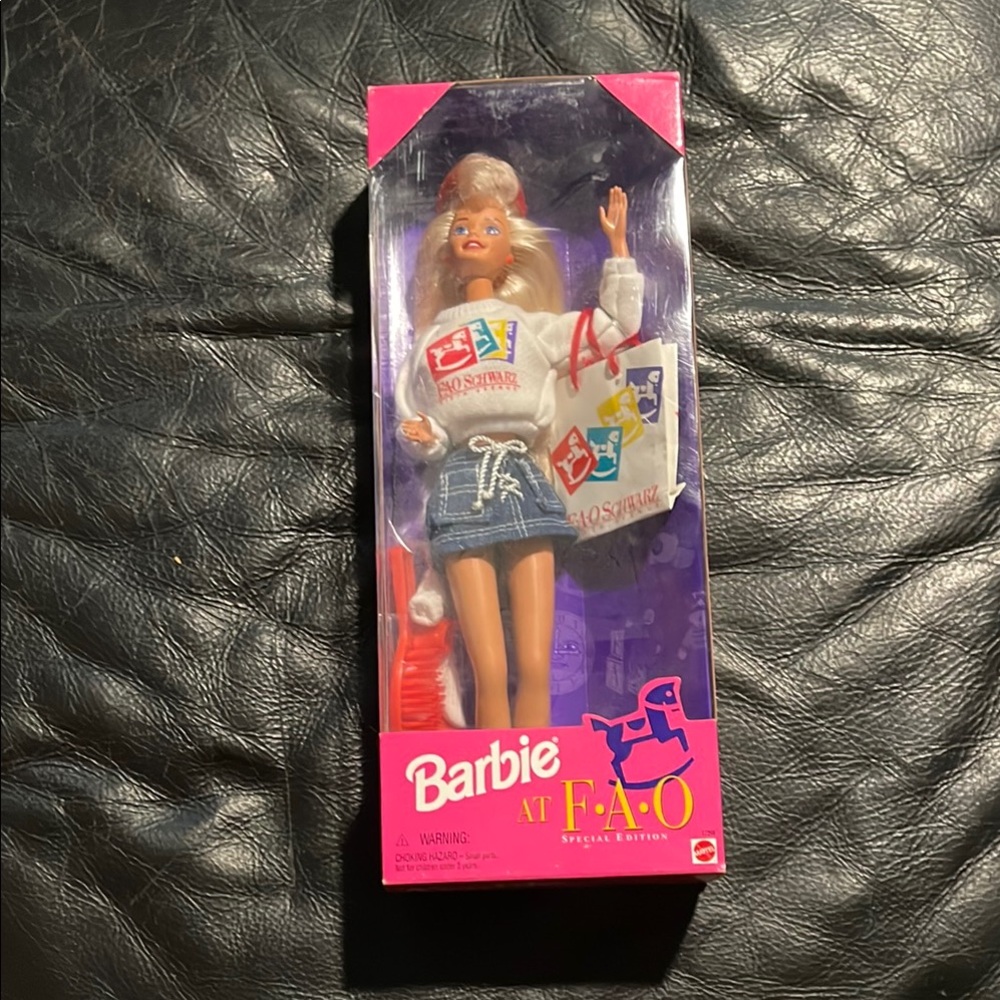Barbie at FAO Special Edition with White and Blue Outfit
